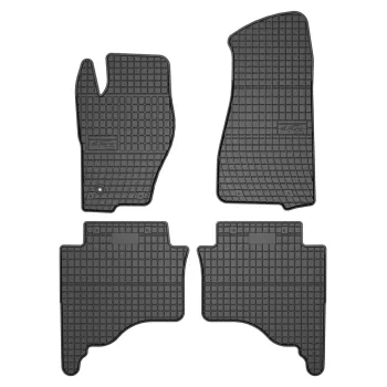   Spevnená pätová zóna presne padnúci Gumové autokoberce Jeep Grand Cherokee III SUV 2004-2010