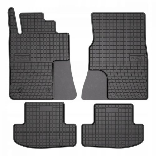 Spevnená pätová zóna presne padnúci Gumové autokoberce FORD Mustang VI- VII 2014-