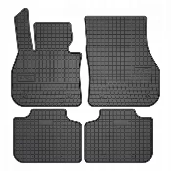   Spevnená pätová zóna presne padnúci Gumové autokoberce Bmw X1 U11 2022-, Bmw Countryman 2017-, Bmw X2 U12 2022-