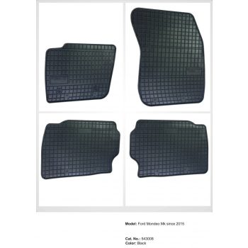   Spevnená pätová zóna Gumové autokoberce FORD Mondeo? MKV 2015- (543008)