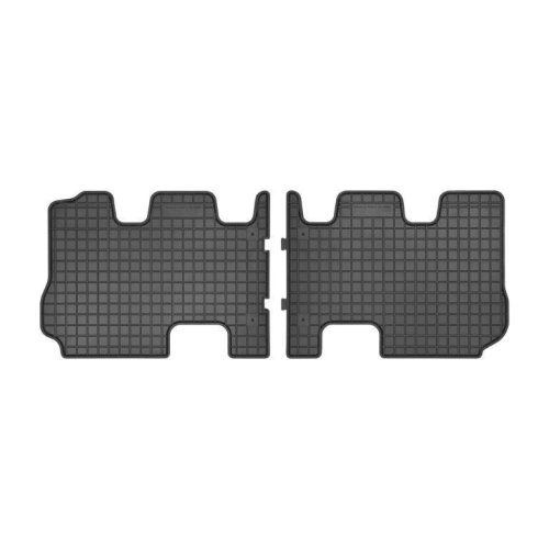Spevnená pätová zóna Gumové autokoberce Kia Sorento III 3. sor 2015-/HYUNDAI Santa Fe III 3. sor 2013- (546528)