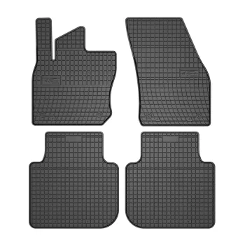   Spevnená pätová zóna presne padnúci Gumové autokoberce VOLKSWAGEN Tayron SUV, 1st and 2nd rows since 2024