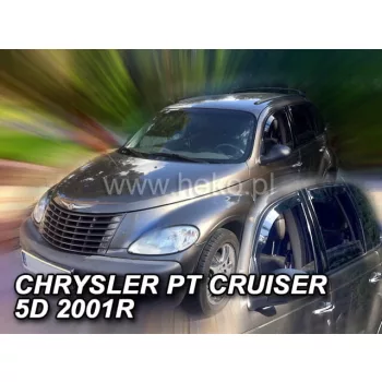   Heko 2-dielne deflektory okien Chrysler PT Cruiser 5-dverový 1999-2008 (10404)