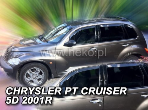 Heko 4 dielny deflektor Chrysler PT Cruiser 5 dverový 1999-2008 (10405)