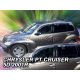 Heko 4 dielny deflektor Chrysler PT Cruiser 5 dverový 1999-2008 (10405)