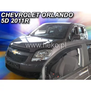   Heko 2-dielne deflektory okien Chevrolet Orlando 5-dverový 2011- (10532)