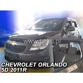   Heko 4-dielne deflektory okien Chevrolet Orlando 5-dverový 2011- (10533)
