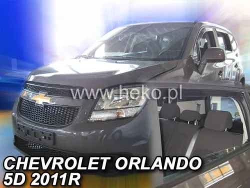 Heko 4-dielne deflektory okien Chevrolet Orlando 5-dverový 2011- (10533)
