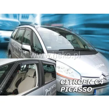   Heko 4-dielne deflektory okien Citroen C4 Picasso 5-dverový 2007- (12235)