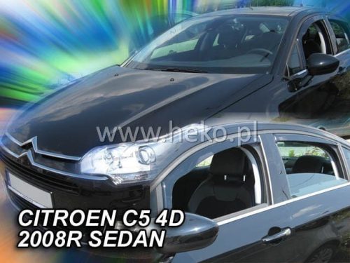 Heko 2 viaczložkový Deflektor vetra CITROEN C4 4-dverový sedan 2008-, CITROEN C5 4-dverový/5-dverový skosený há