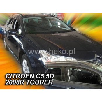   Heko 4 viaczložkový Deflektor vetra CITROEN C5 5-dverový skosený zadný/5-dverový kombi 2008- (12244)