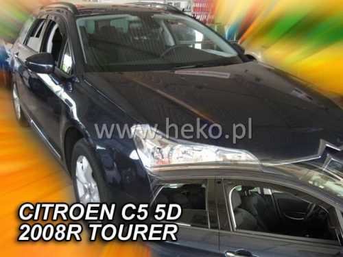 Heko 4 viaczložkový Deflektor vetra CITROEN C5 5-dverový skosený zadný/5-dverový kombi 2008- (12244)