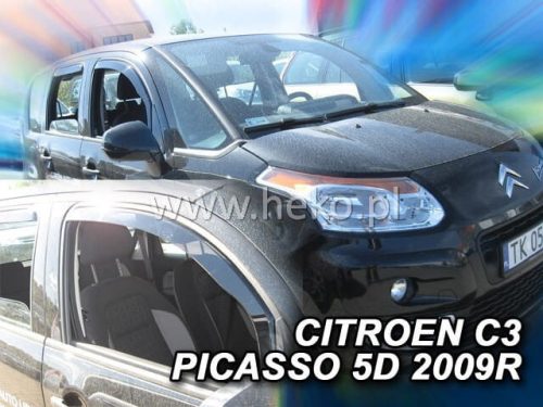 Heko 2 dielny deflektor Citroen C3 Picasso 5 dverový 2009- (12246)
