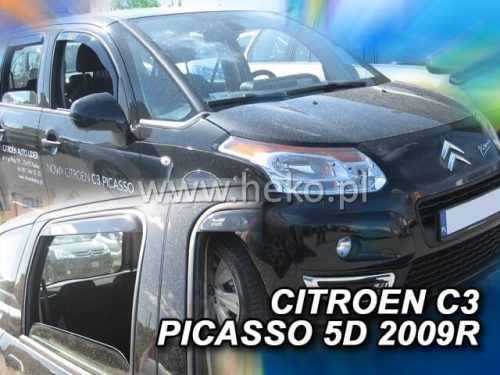 Heko 4 dielny deflektor Citroen C3 Picasso 5 dverový 2009- (12247)
