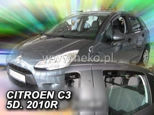 Heko 4 dielny deflektor Citroen C3 5 dverový 2009-2017 (12249)