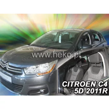Heko 2-dielne deflektory okien Citroen C4 5-dverový 2011-