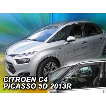   Heko 2-dielne deflektory okien Citroen C4 Grand Picasso 5-dverový 2013-, Citroen C4 Picasso 5-dverový 2013- (