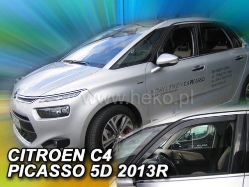 Heko 2 viaczložkový Deflektor vetra CITROEN C4 Grand Picasso 5-dverový 2013-, CITROEN C4 Picasso 5-dverový 2013- (