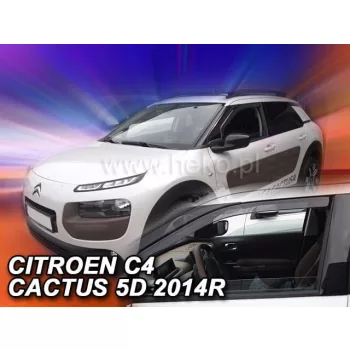   Heko 2-dielne deflektory okien Citroen C4 Cactus 5-dverový 2014- (12263)