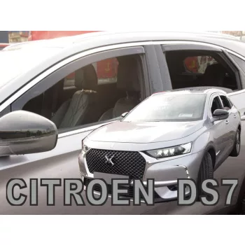   Heko 4-dielne deflektory okien Citroen DS7 Crossback 5-dverový+ha. HB 2018- (12270)