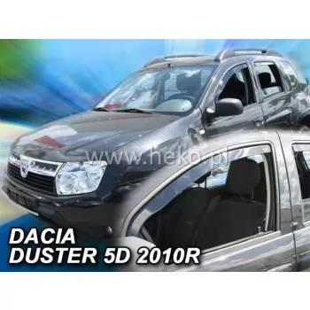   Heko 2-dielne deflektory okien Dacia Duster FWD 5-dverový 2014-