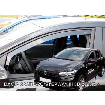 Heko 2-dielne deflektory okien Dacia Sandero/Stepway 2020-