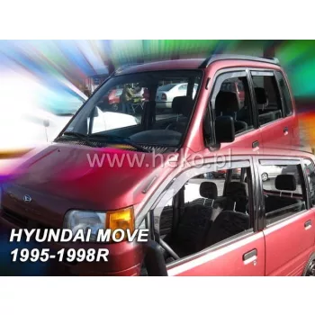  Heko 2-dielne deflektory okien Daihatsu Move 5-dverový kombi 1997-2002 (13212)