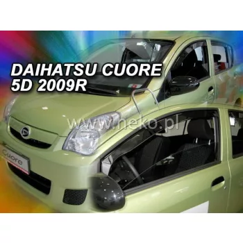  Heko 2 dielny deflektor Daihatsu Cuore 5 dverový hatchback 2007- (13218)