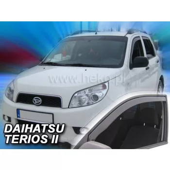   Heko 4-dielne deflektory okien Daihatsu Terios 5-dverový kombi 2005-, Daihatsu Terios 5-dverový 2006- (13223)
