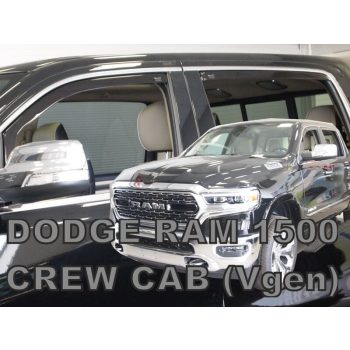   Heko 4 dielny deflektor Dodge Ram 1500 V. 4 dverový+ha. 2019- CREW kabin (13421)