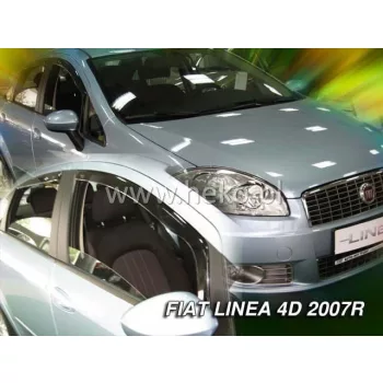   Heko 4-dielne deflektory okien Fiat Linnea 4-dverový sedan 2007- (15154)