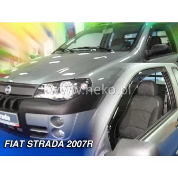   Heko 2-dielne deflektory okien Fiat Strada 2-dverový crew cab 2004- (15155)