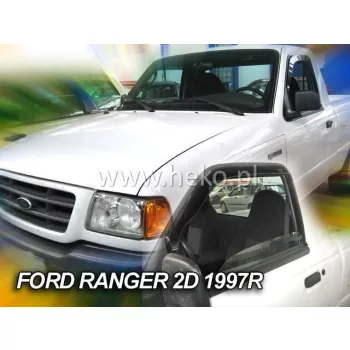 Heko 2-dielne deflektory okien Ford Ranger 2-dverový 2000-
