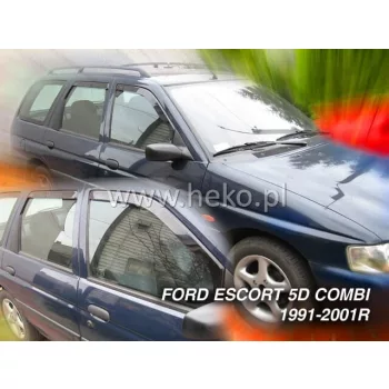   Heko 4-dielne deflektory okien Ford Escort 5-dverový kombi 1991-1999 (15264)