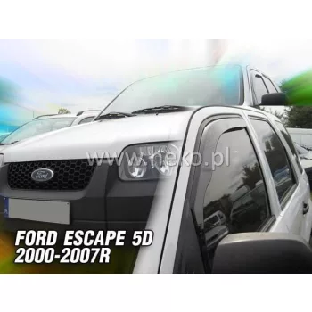   Heko 2-dielne deflektory okien Ford Escape 5-dverový 2000-2007, Mazda Tribute 5-dverový 2002-2007 (15268)