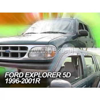  Heko 2-dielne deflektory okien Ford Explorer 5-dverový 1995-2001 (15271)