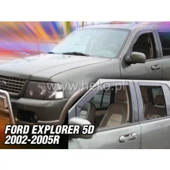   Heko 2-dielne deflektory okien Ford Explorer 5-dverový 2002-2005 (15273)