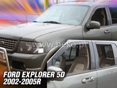 Heko 4-dielne deflektory okien Ford Explorer 5-dverový 2002-2005 (15274)
