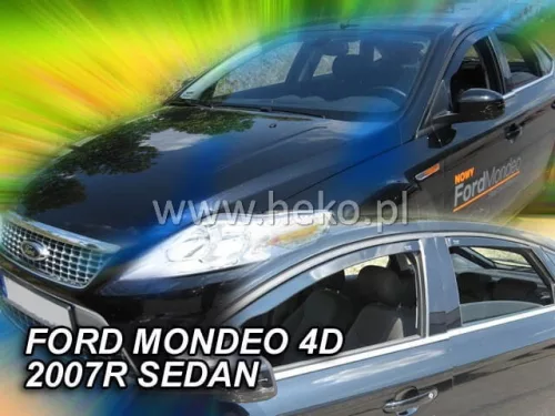 Heko 4-dielne deflektory okien Ford Mondeo 4/5-dverový 2007- (15279)