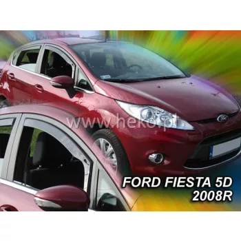   Heko 2-dielne deflektory okien Ford Fiesta 5-dverový 2009- (15286)