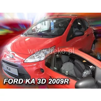   Heko 2-dielne deflektory okien Ford Ka 3-dverový 2009- (15288)