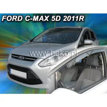   Heko 2-dielne deflektory okien Ford C-Max 5-dverový 2010-, Ford C-Max Grand 5-dverový 2010- (15291)