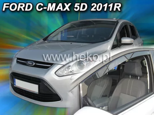 Heko 2-dielne deflektory okien Ford C-Max 5-dverový 2010-, Ford C-Max Grand 5-dverový 2010- (15291)