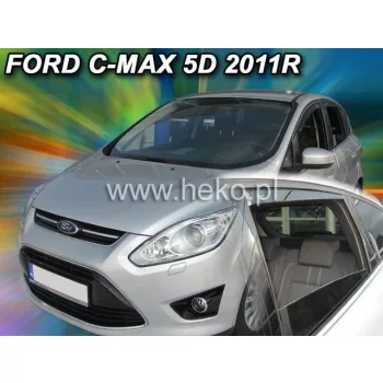   Heko 4-dielne deflektory okien Ford C-Max 5-dverový 2010- (15292)