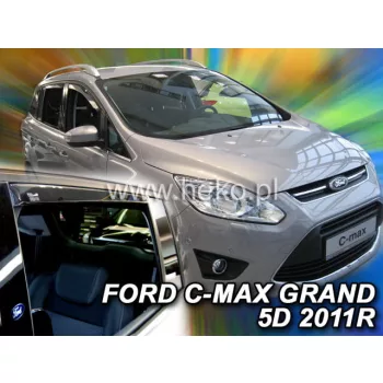   Heko 4-dielne deflektory okien Ford C-Max Grand 5-dverový 2010- (15293)