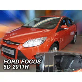  Heko 4-dielne deflektory okien Ford Focus III 4/5-dverový 2011-2018
