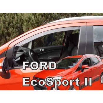   Heko 2-dielne deflektory okien Ford EcoSport 5-dverový SUV 2014-
