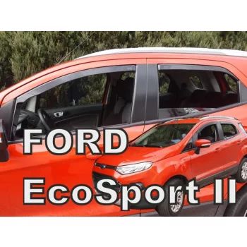   Heko 4-dielne deflektory okien Ford EcoSport 5-dverový SUV 2014- (15323)