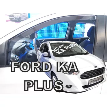   Heko 2-dielne deflektory okien Ford KA+ Plusz 5-dverový 2014- (15327)