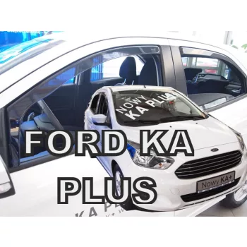 Heko 4-dielne deflektory okien Ford KA+ Plusz 2014- (15328)
